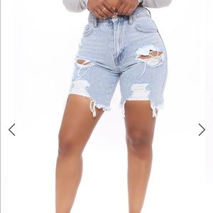 Fashion Nova High Waisted Shorts